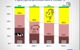 Тренды в потреблении мяса и влияние на производство: Анализ изменений в предпочтениях потребителей и их воздействие на технологии и процессы мясопереработки.